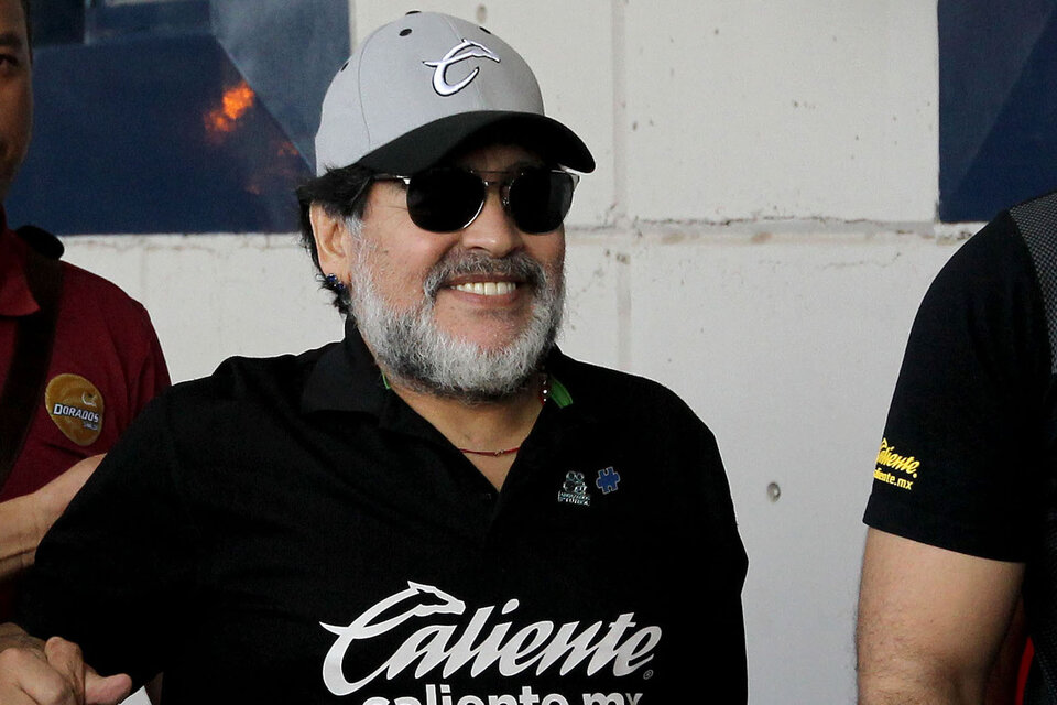 Maradona se postuló para el Manchester United. (Fuente: AFP)