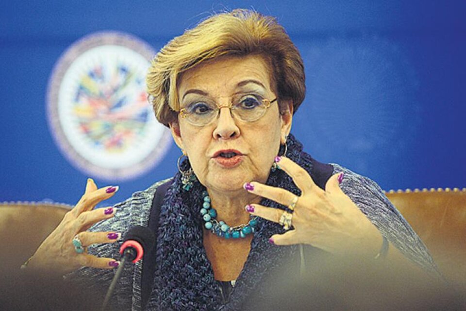 Esmeralda Arosemena de Troitino, presidenta de la CIDH.