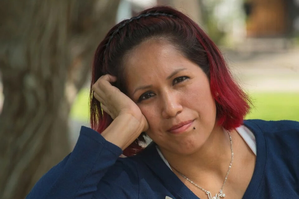 Vanessa Gómez Cueva separada con violencia de sus hijos, ahora puede regresar. (Fuente: Amnesty International)