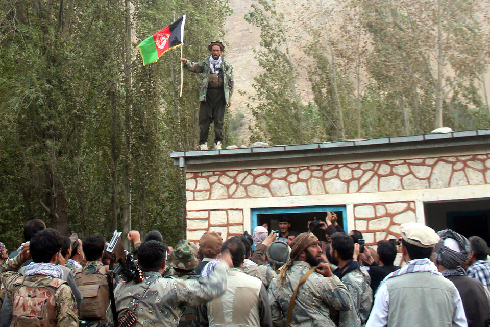 Sharif Shayaq, uno de los voceros talibanes.  (Fuente: EFE)