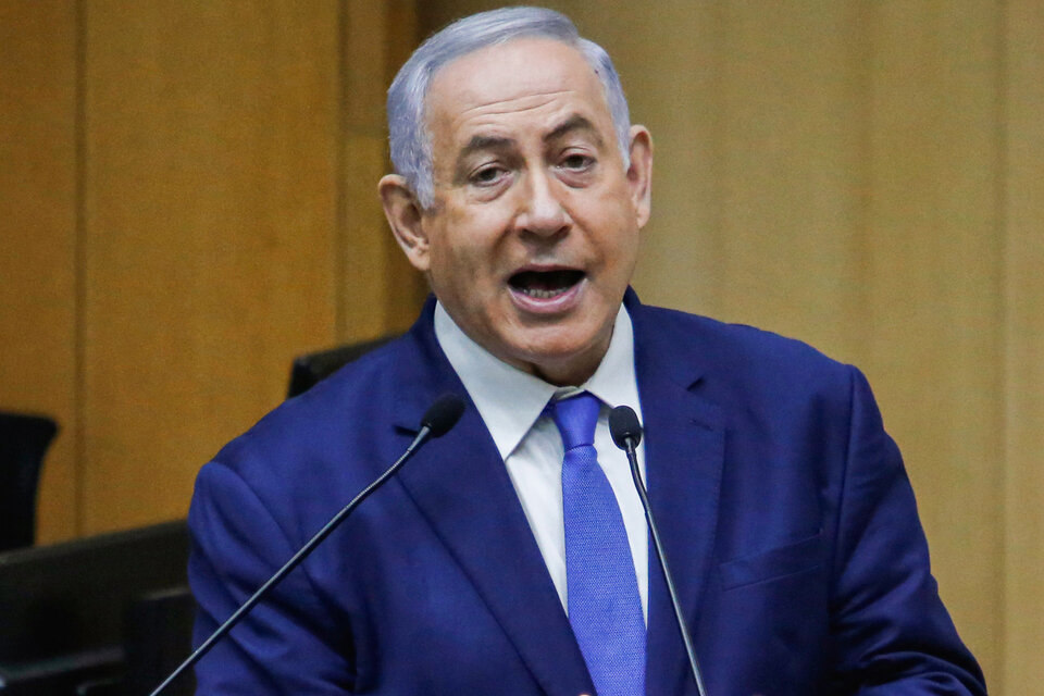 Benjamin Netanyahu busca la reelección en los comicios del 17 de septiembre.  (Fuente: AFP)