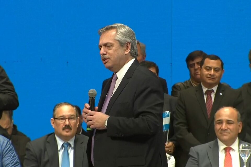Sergio Leavy fue uno de los asistentes al acto en Tucumán