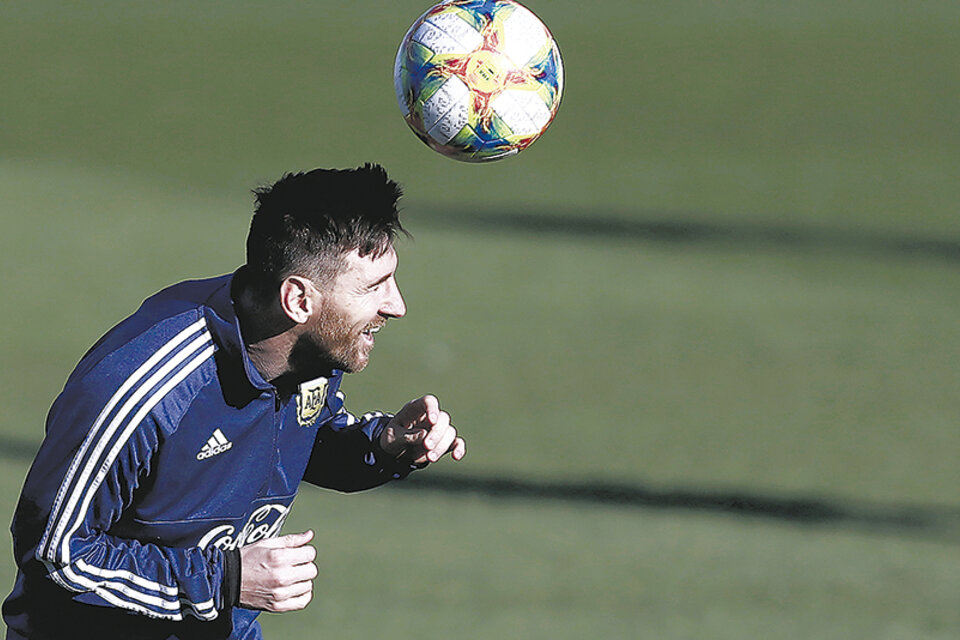 Lionel Messi, capitán del seleccionado masculino de fútbol.