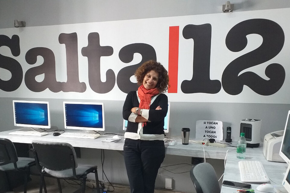 La directora de SaltaI12, Elena Corvalán.