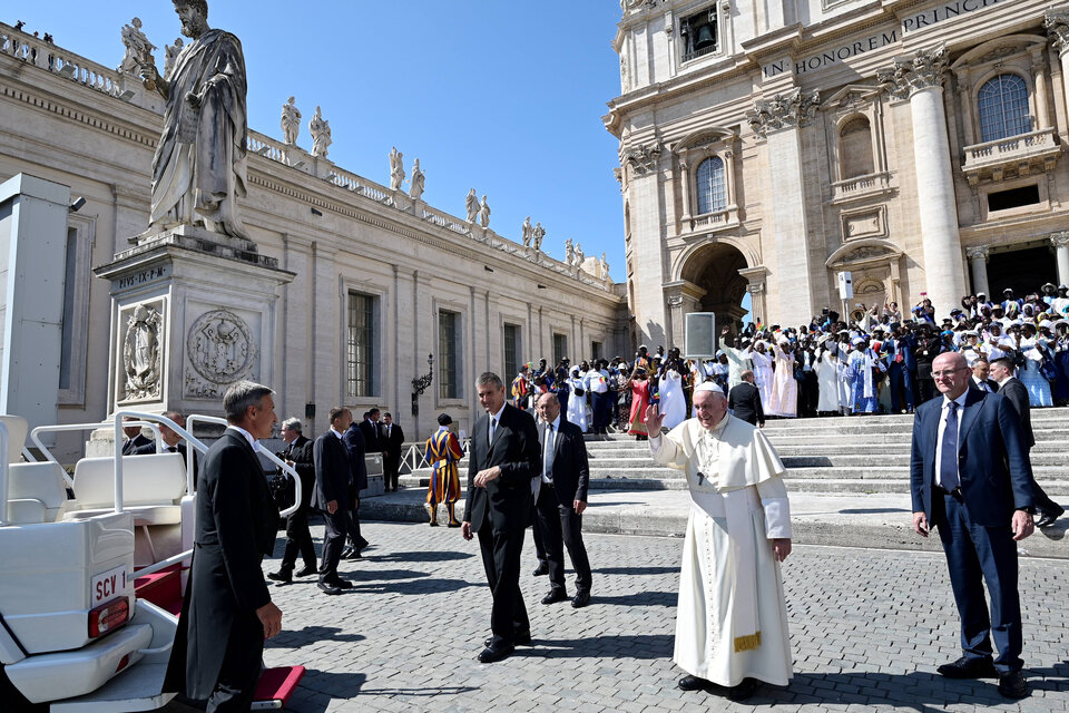 Un complot en Estados Unidos para voltear al papa Francisco (Fuente: AFP)