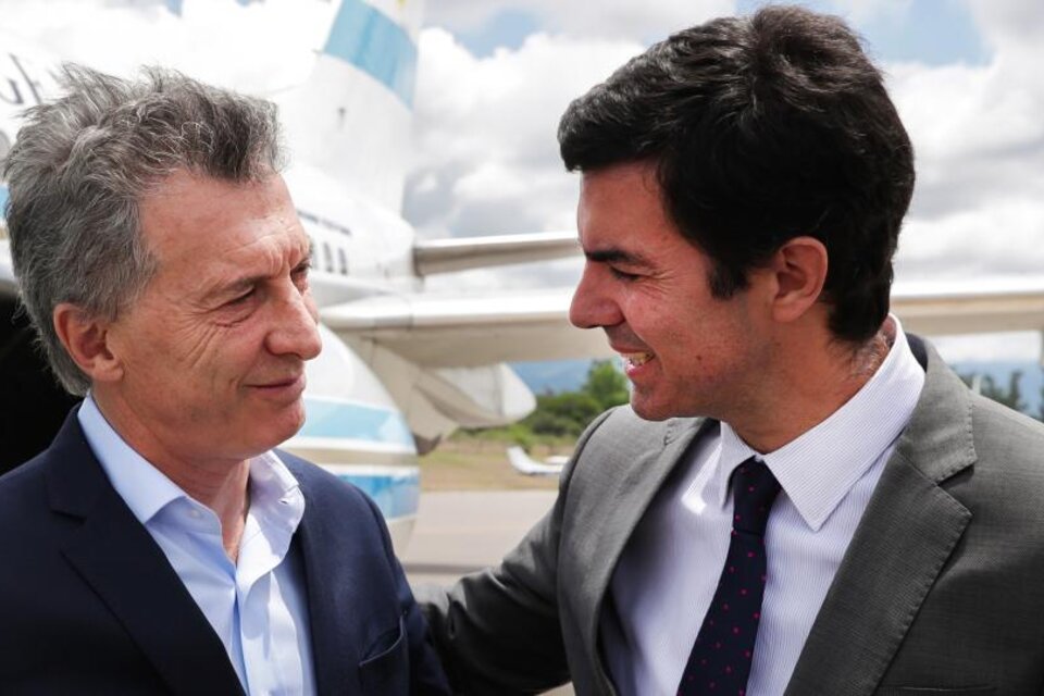 Macri y Urtubey, durante una visita del presidente a Salta a fin del año pasado.  