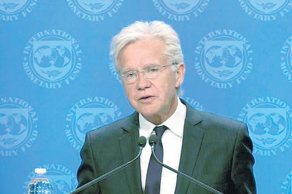 Gerry Rice, vocero del FMI.