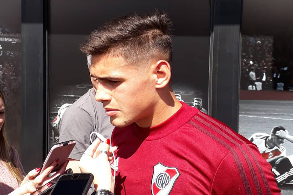 Lucas Martínez Quarta, defensor de River Plate.