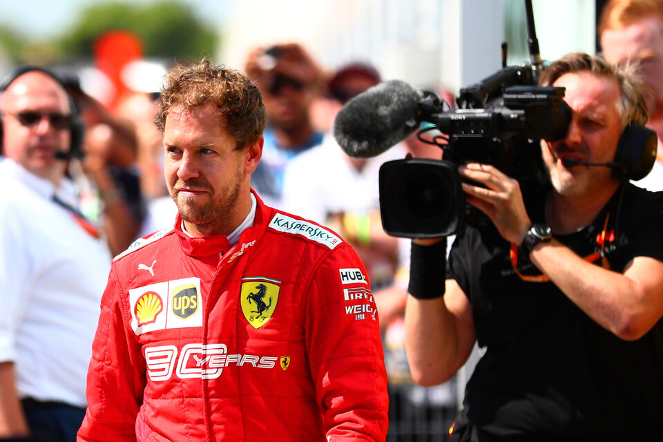 El alemán Sebastian Vettel. (Fuente: AFP)