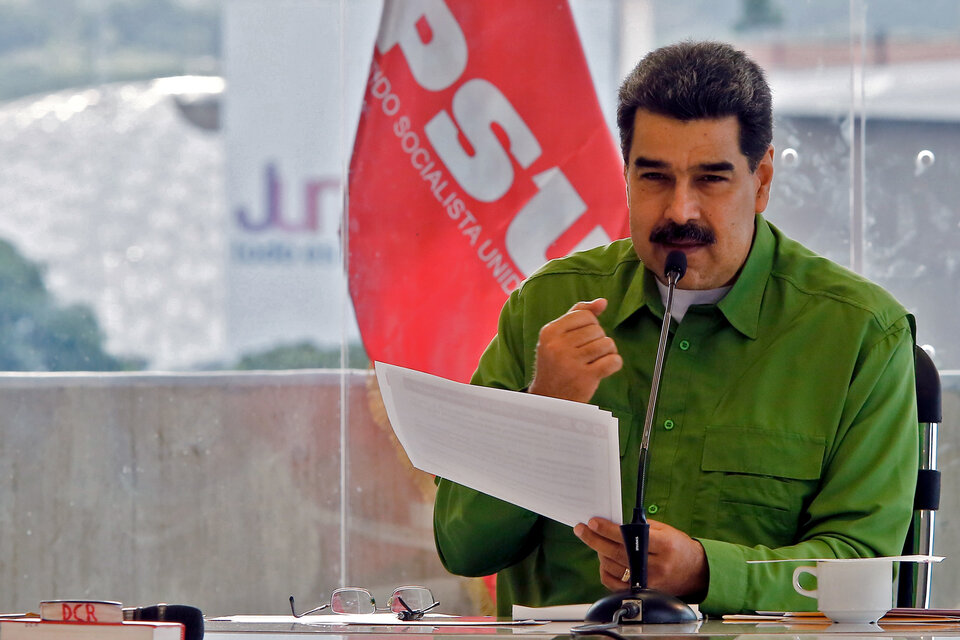 El gobierno de Maduro es el blanco de sanciones que ayer ratificó una corte europea. (Fuente: AFP)