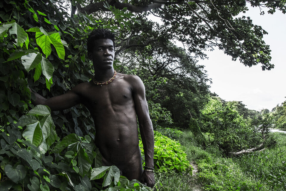 Felix Duvalón en el bosque de La Habana (Fuente: Sebastián Freire)