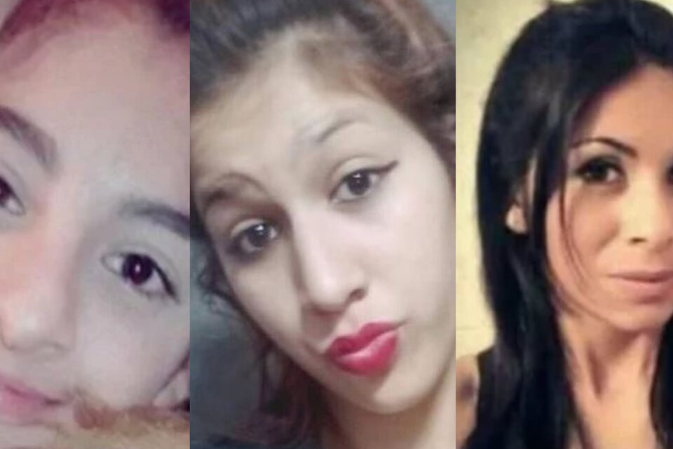 Luciana (18) fue asesinada en Tucumám, María Paz (17) en Santa Fe y María Alejandra (25) en Tucumán.
