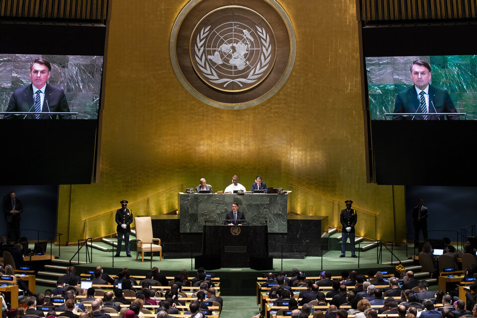 Tradicionalmente, el presidente brasileño abre la Asamblea Anual de la ONU. (Fuente: AFP)