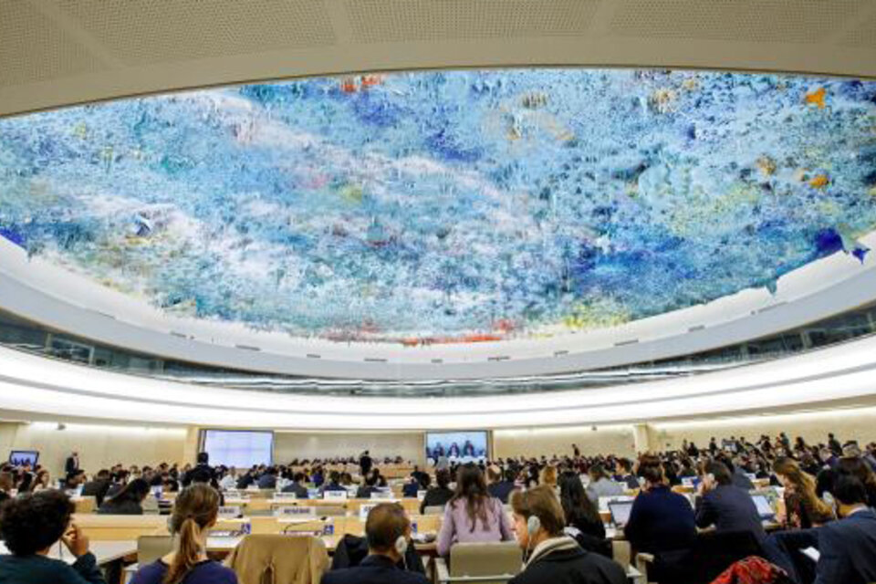 El Consejo de Derechos Humanos (CDH) de la ONU votó a fravor de crear una comisión para investigar violaciones de DD.HH. en Venezuela (Fuente: EFE)