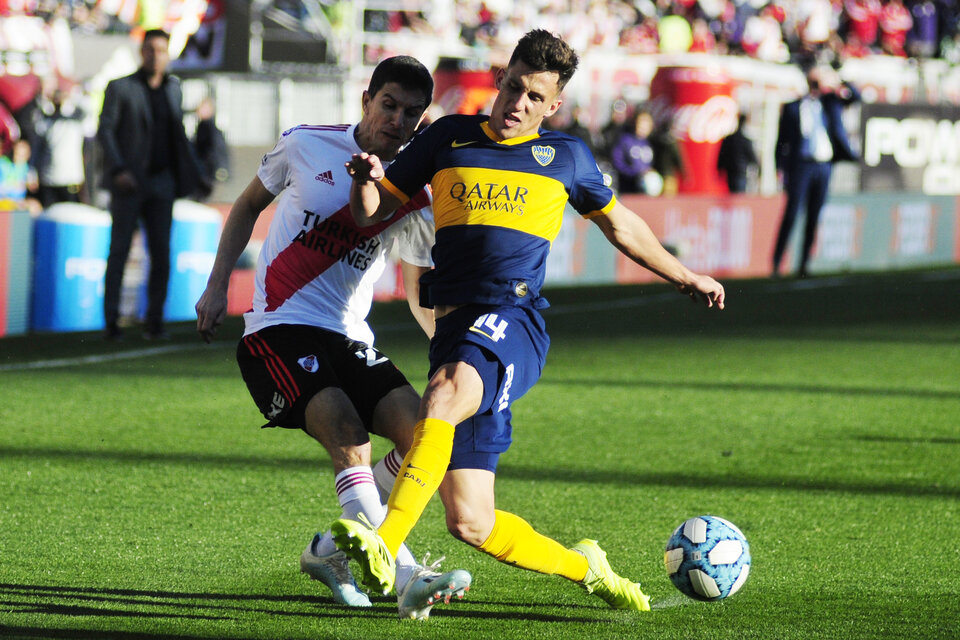 River y Boca igualaron sin goles en Núñez el 1 de septiembre por la Superliga. (Fuente: Alejandro Leiva)