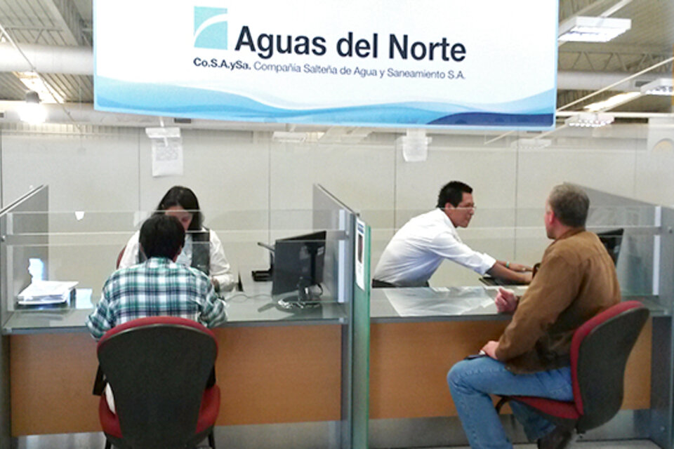 Oficinas de la empresa Aguas del Norte (Fuente: Gobierno de Salta)