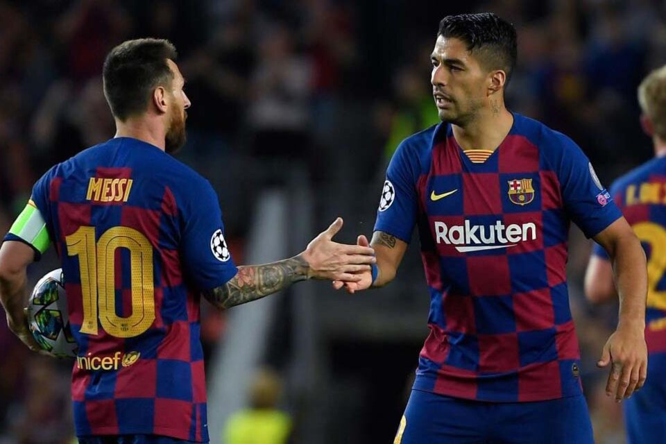 Messi y Suárez, dupla letal catalana. (Fuente: AFP)