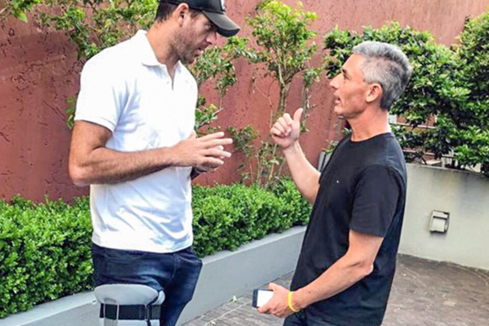 Del Potro evitó hablar de su futuro: "No sé que va a pasar más adelante". 