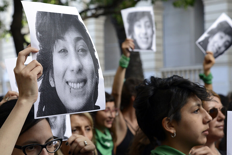 En Rosario, en diciembre de 2018, se marchó por justicia para Lucía Pérez. (Fuente: Andres Macera)