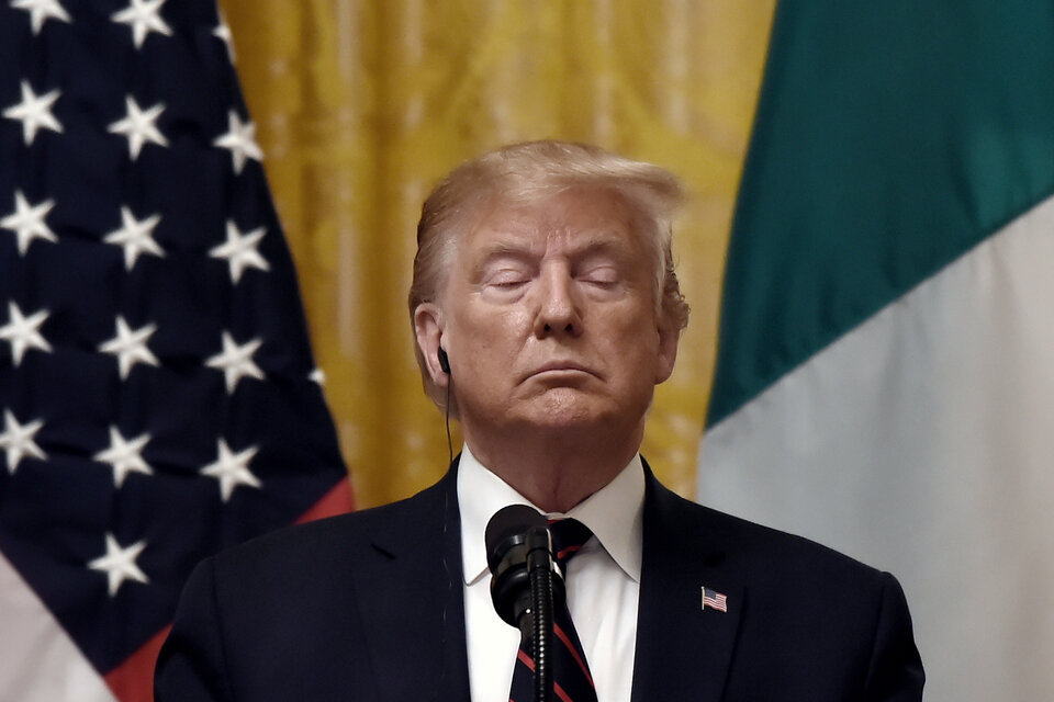 Trump insiste con la construcción de un muro fronterizo. (Fuente: AFP)