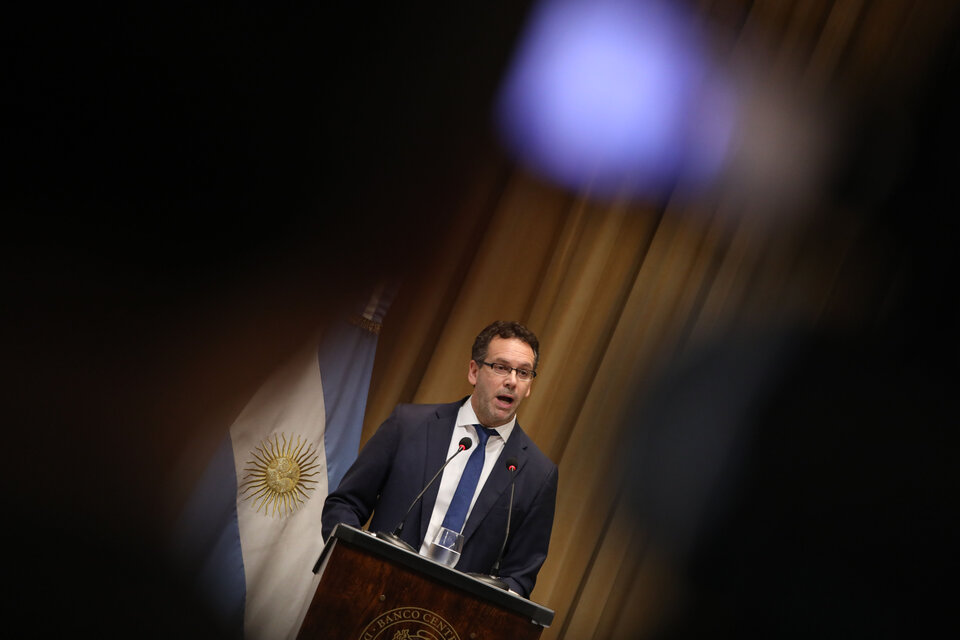 Guido Sandleris, presidente del Banco Central. (Fuente: Joaquín Salguero)