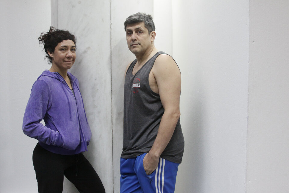Luciana Acuña y Luis Biasotto, fundadores de Krapp.  (Fuente: Jorge Larrosa)