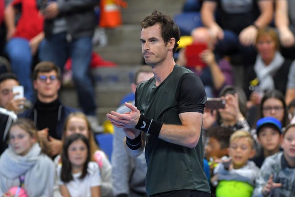 Andy Murray apenas celebró su pasaje a la final, tras dos años y medio. (Fuente: AFP)