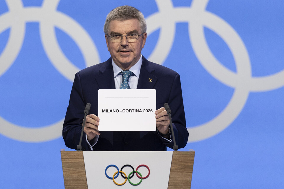 Thoas Bach, presidente del Comite Olímpico Internacional (COI). (Fuente: EFE)