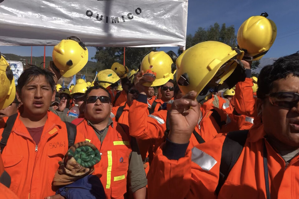 Los mineros están en huelga por tiempo indeterminado.