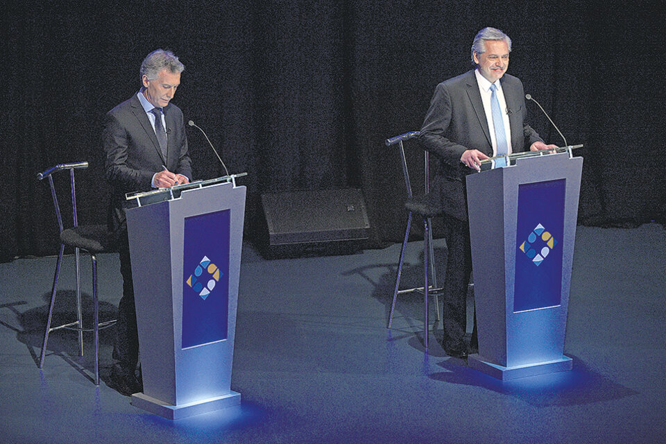 Ganadores y perdedores del debate presidencial (Fuente: AFP)