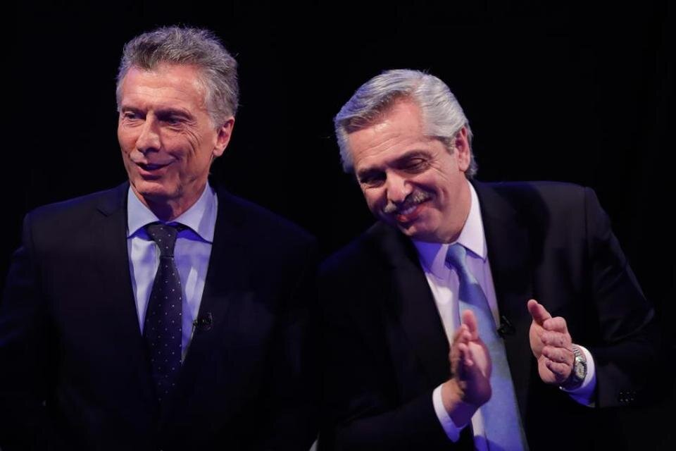 Mauricio Macri y Alberto Fernández, con diferentes visiones.