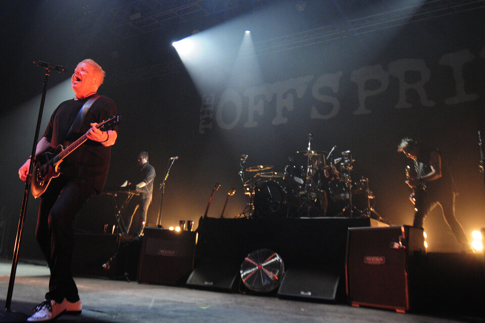 The Offspring planea editar su próximo disco de forma independiente.  (Fuente: Alejandro Leiva)