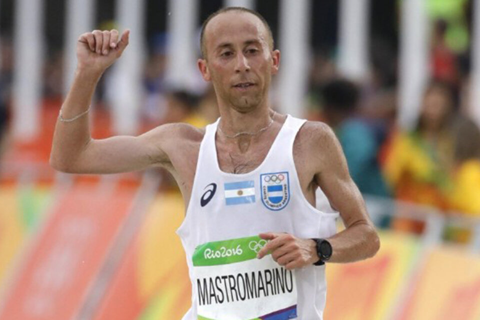 Mariano Mastromarino, otro deportista olímpico que sufrió el recorte de gastos.