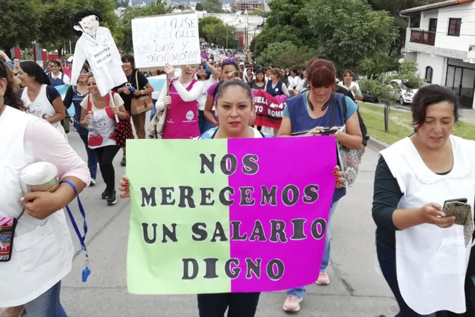 Se oficializó el incremento salarial a los docentes (Fuente: Maira Lopez)