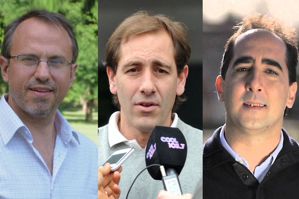 Valenzuela, Garro y Tagliaferro, con mandatos amenazados en la elección.