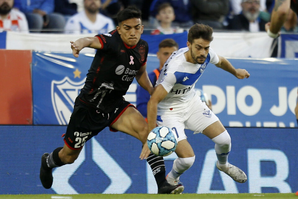 Vélez y Huracán igualaron 0-0 en Liniers. (Fuente: Fotobaires)