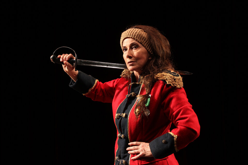 Luisa Kuliok estrena este sábado en el Teatro Roma de Avellaneda.  (Fuente: Bernardino Avila)