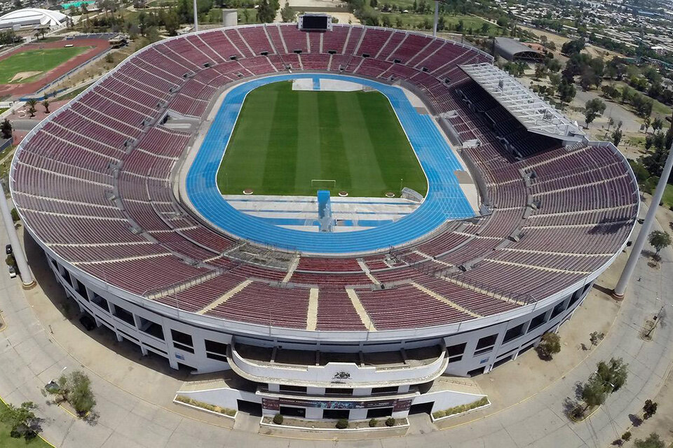 Por ahora, el estadio Nacional de Santiago sigue siendo la sede elegida. (Fuente: AFP)