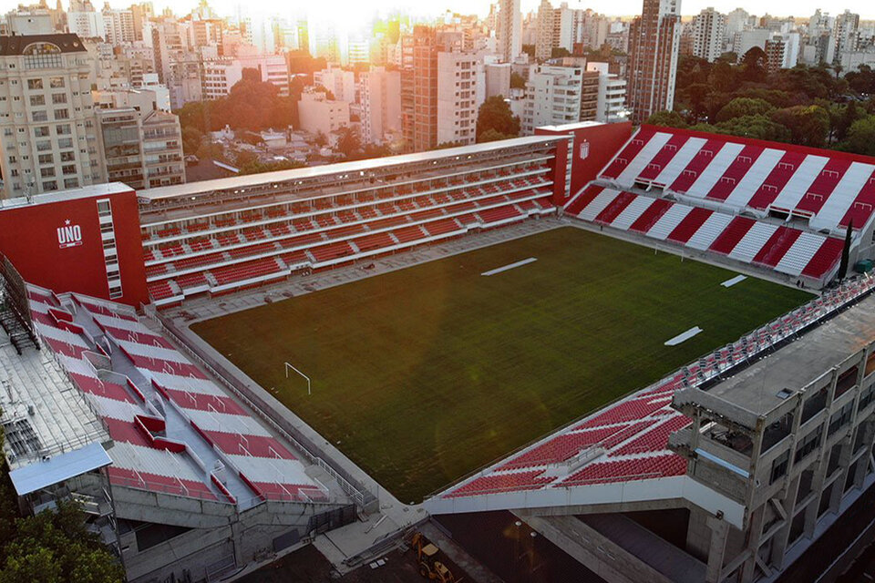 El remodelado estadio de Estudiantes de La Plata. (Fuente: Prensa Estudiantes)