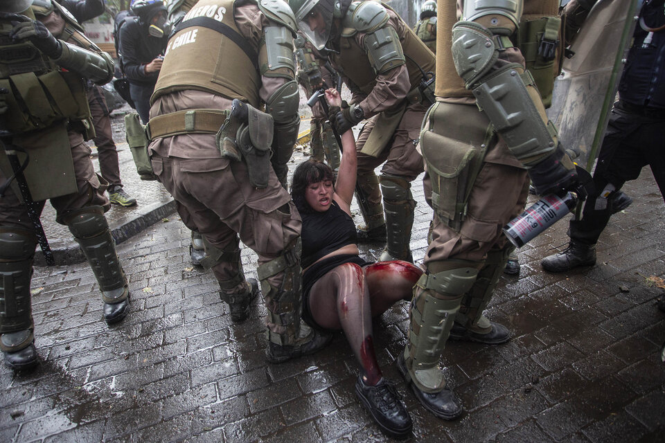 Resultado de imagen para chile represion