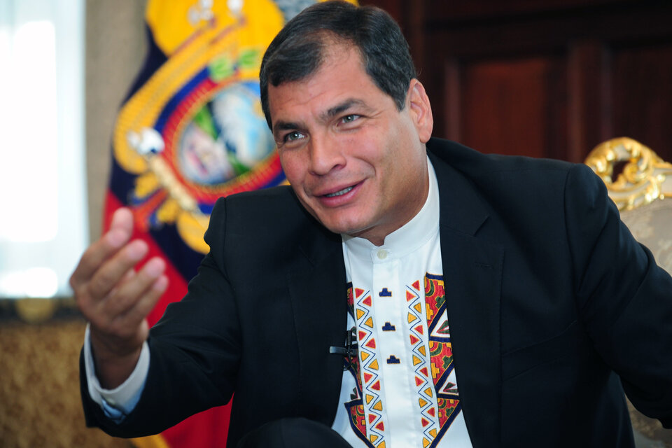 Rafael Correa se hospeda en México en el mismo hotel que Alberto Fernández.
