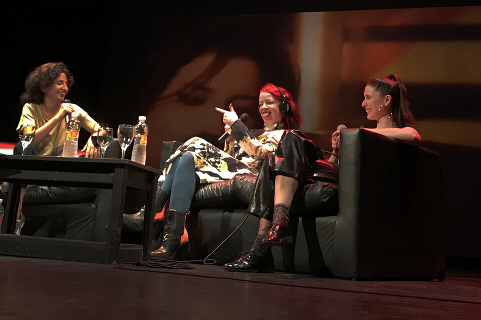 Shirley Manson y Francisca Valenzuela hablaron de feminismo y música (Fuente: Sandra Cartasso)