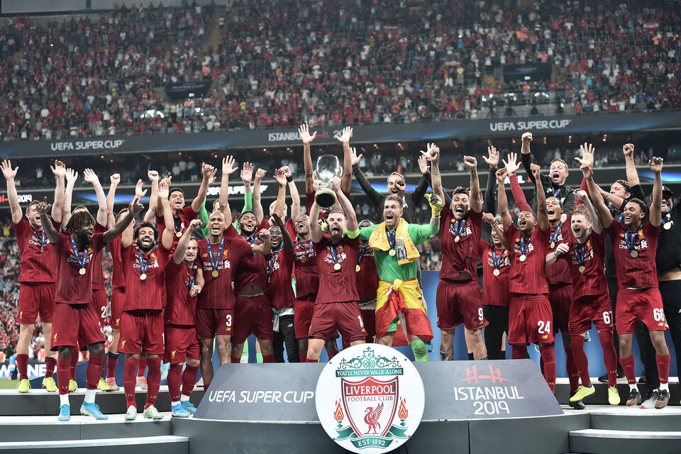 El Liverpool festejó la última Champions en Estambul. Para los europeos es más fácil y más barato viajar. (Fuente: AFP)