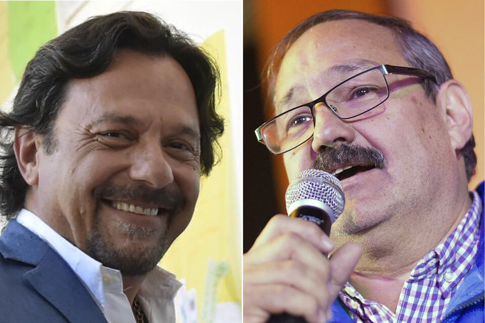 El macrista Gustavo Sáenz y el kirchnerista Sergio Leavy compiten por la gobernación de Salta. (Fuente: NA)