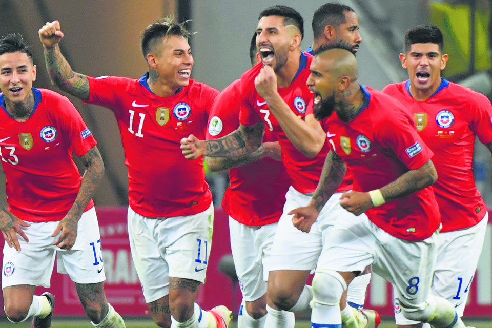 Chile sacó a Colombia de la Copa América y es semifinalista. (Fuente: EFE)