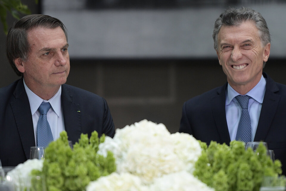 Jair Bolsonaro y Mauricio Macri.