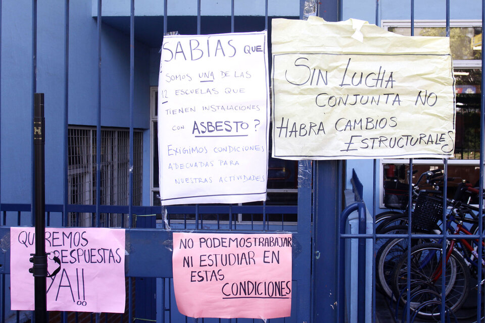Amparo colectivo por el asbesto en la Ciudad (Fuente: Jorge Larrosa)