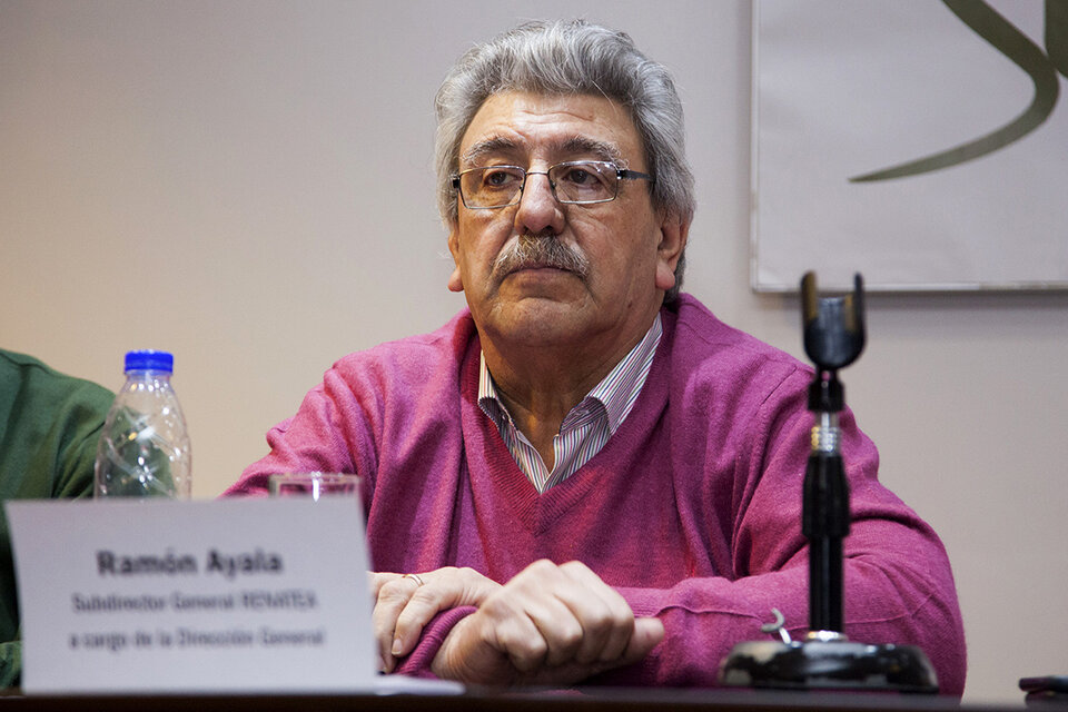Ramón Ayala, titular del Renatre