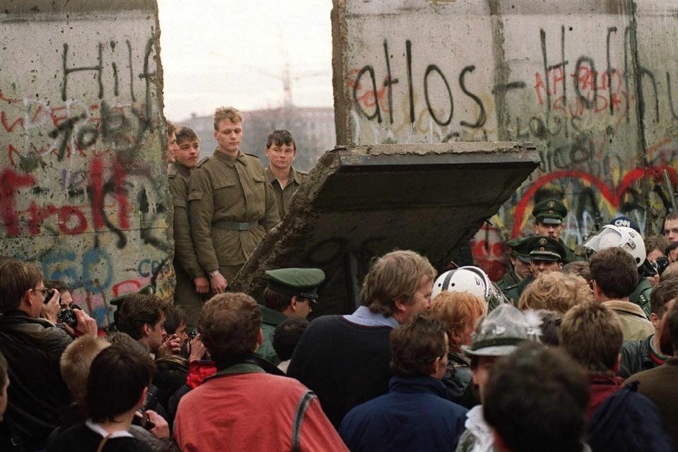 La caída del Muro de Berlín: el acto fallido logrado