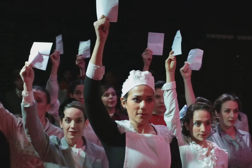 "Potranca", de Mariela Asensio, indaga en la figura de Eva Perón. Está programada en el festival "Mujeres a la obra". 